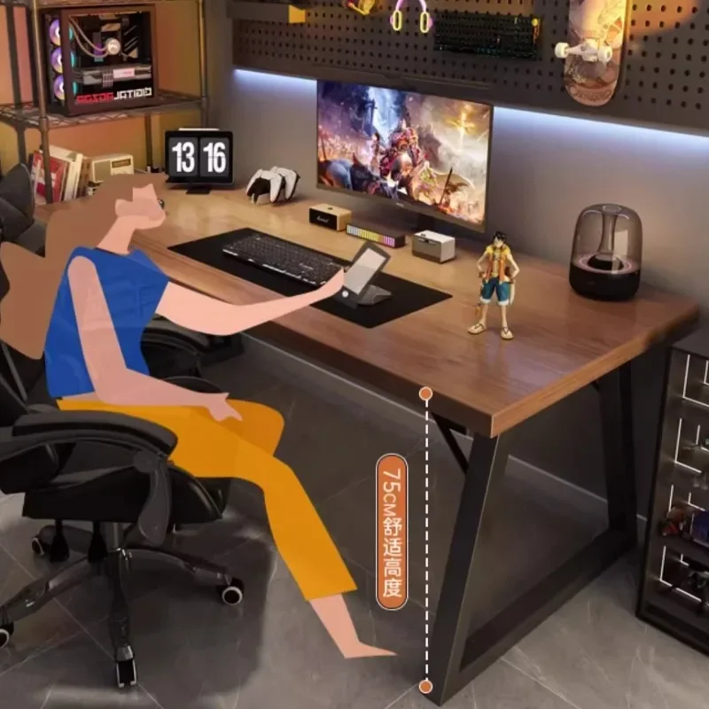 Студенты Стоячий салон Мебель Игровая спальня Высококачественная установка Компьютерные столы Консольный дизайн Escritorios Lounge Suite Мебель