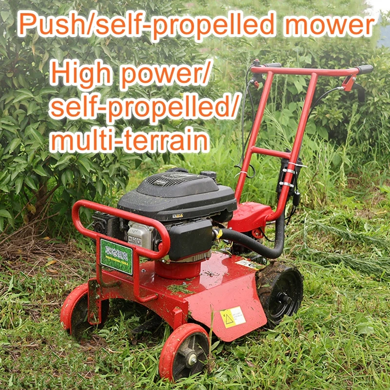 New Weeder Orchard Weeder Weed Beater Gasoline Lawn Mower Opening Self-propelled Grass Shredder