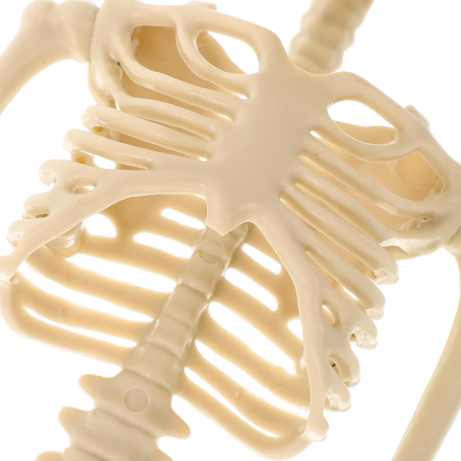 

1pc Simulated Decoration White High-Quality Halloween Decor For Party Bar School Durable Reusable Scene Layout Prop