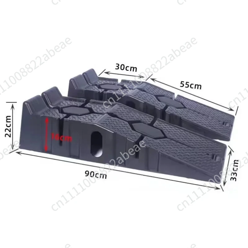 2500KG Heavy Duty Car Ramps 900mm Antiskid Auto Ramps for Oil Change & Repair Maintenance