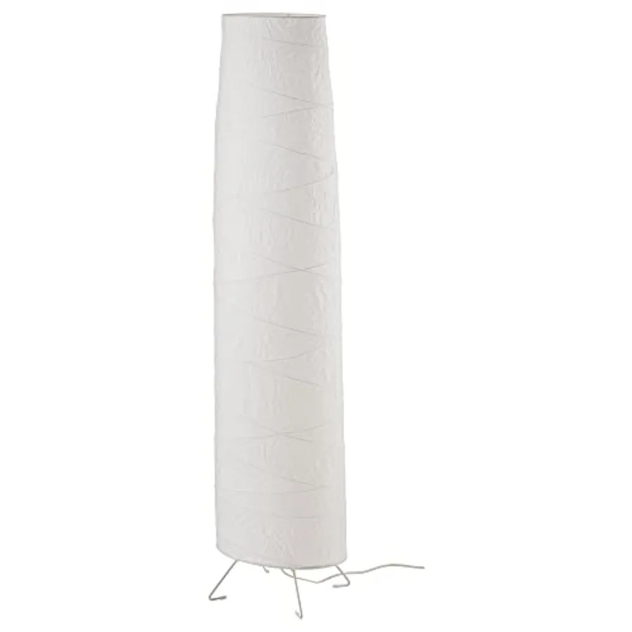 

Vickleby 404.844.87 Handmade Rice Paper Shade White Floor Lamp, White 54 in. (136cm)