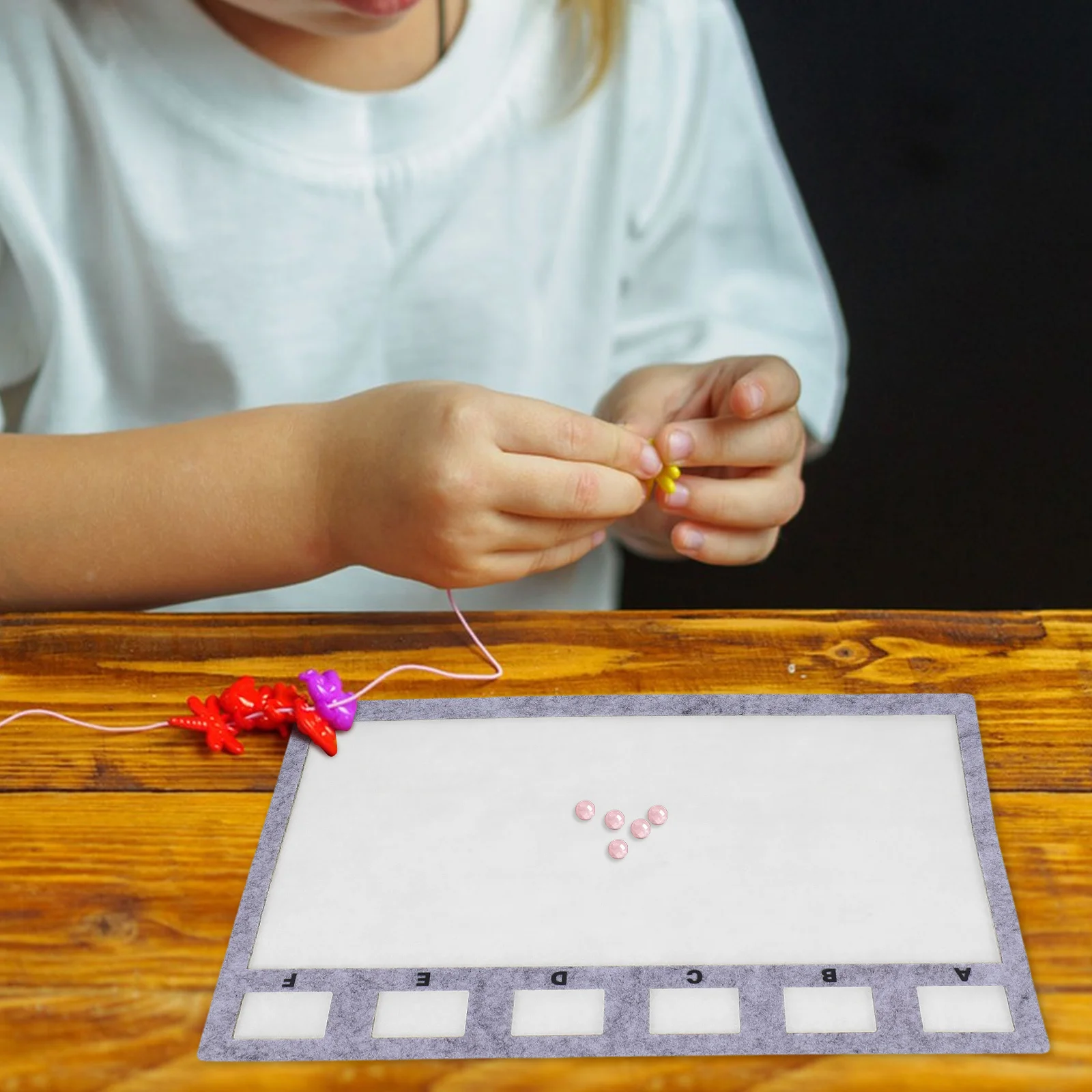 29 سنتيمتر x 20 سنتيمتر سوار حبة مجلس صينية ورأى الديكور حصيرة لصنع المجوهرات عقد دي اي واي تصميم أداة المشاريع الحرفية اكسسوارات #5