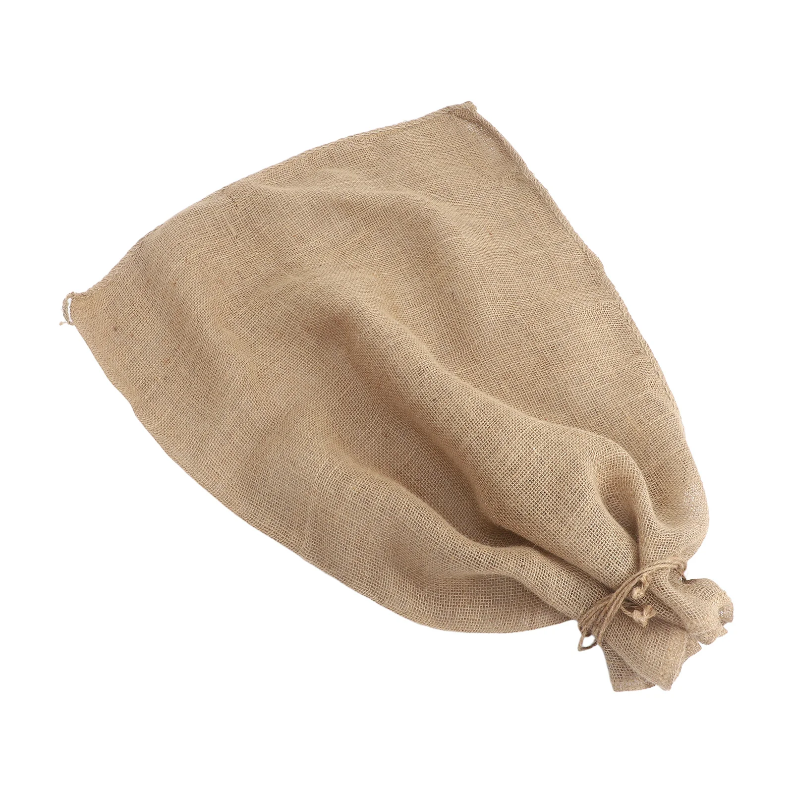 

2Pcs Burlap Winter Plant Covers Drawstring Reusable Frost Protector for Outdoor Shrubs Fruit Trees 39.3x31.44in Insulated Garden