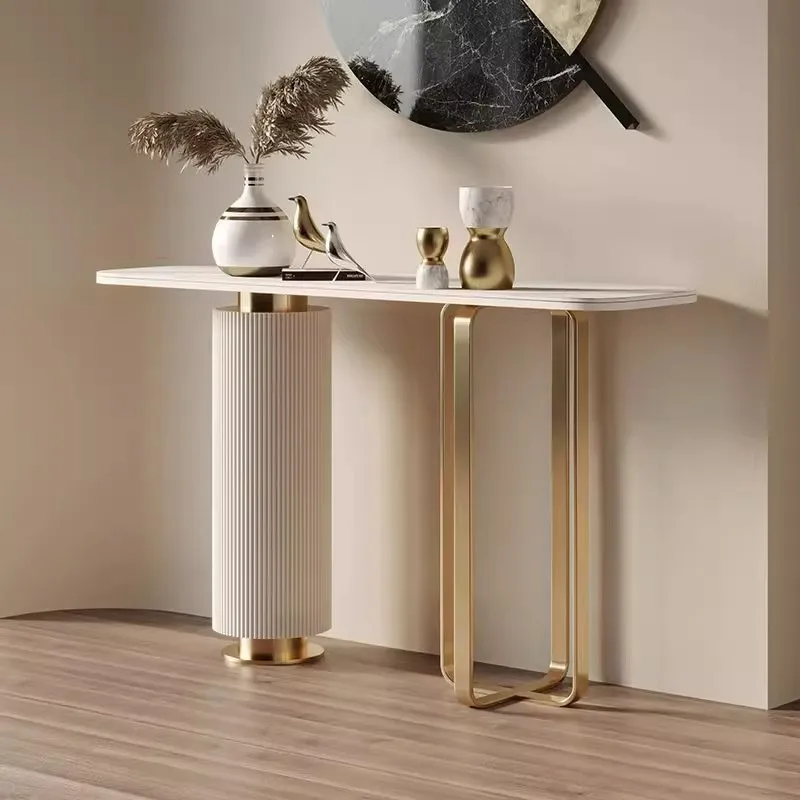 

Modern Luxury Console Table Aesthetic Ornate Trendy Elegant Console Table Practical Unique Meuble Salon Furniture Living Room
