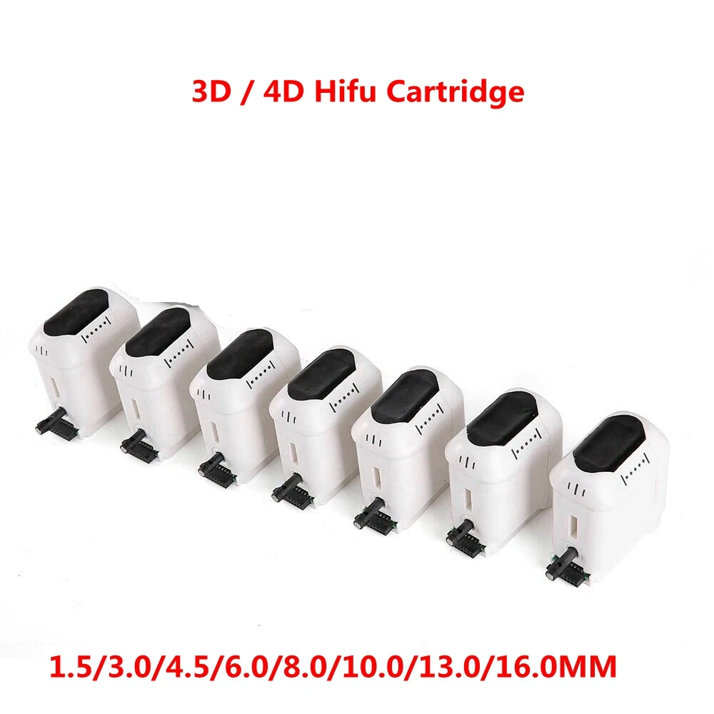 Cartridge Hifu 3D / 4D 11-12 garis/Cartridge HIFU 1.5, 3.0, 4.5, 6.0, 8.0, 10.0, 13.0, 16.0mm, Anda dapat memilih pilihan