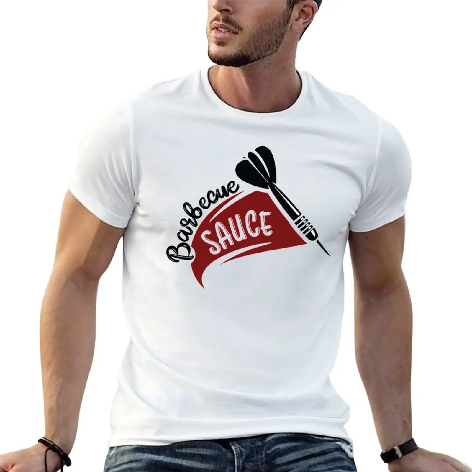 

barbecue sauce T-Shirt boys animal print designer shirts hippie clothes shirts men