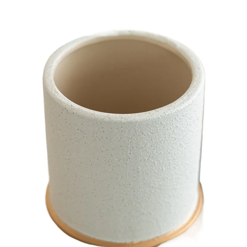 

Italian light luxury minimalist ceramic vase ornament, living room flower arrangement high-end desktop