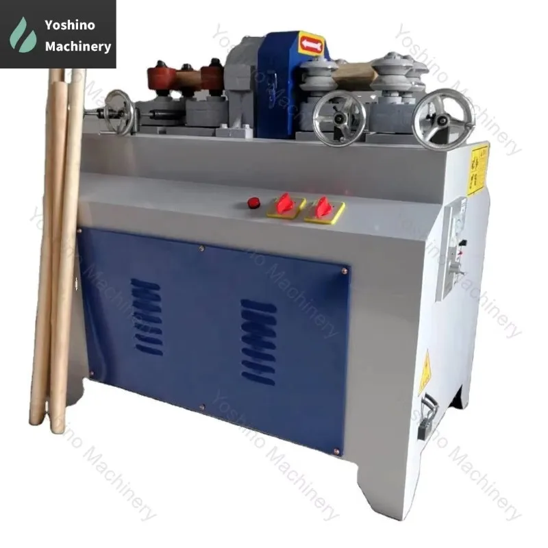 Precision Woodworking Round Wood Stick Milling Machine Automated Wood Bar Making Finger Jointer for Precise Projects