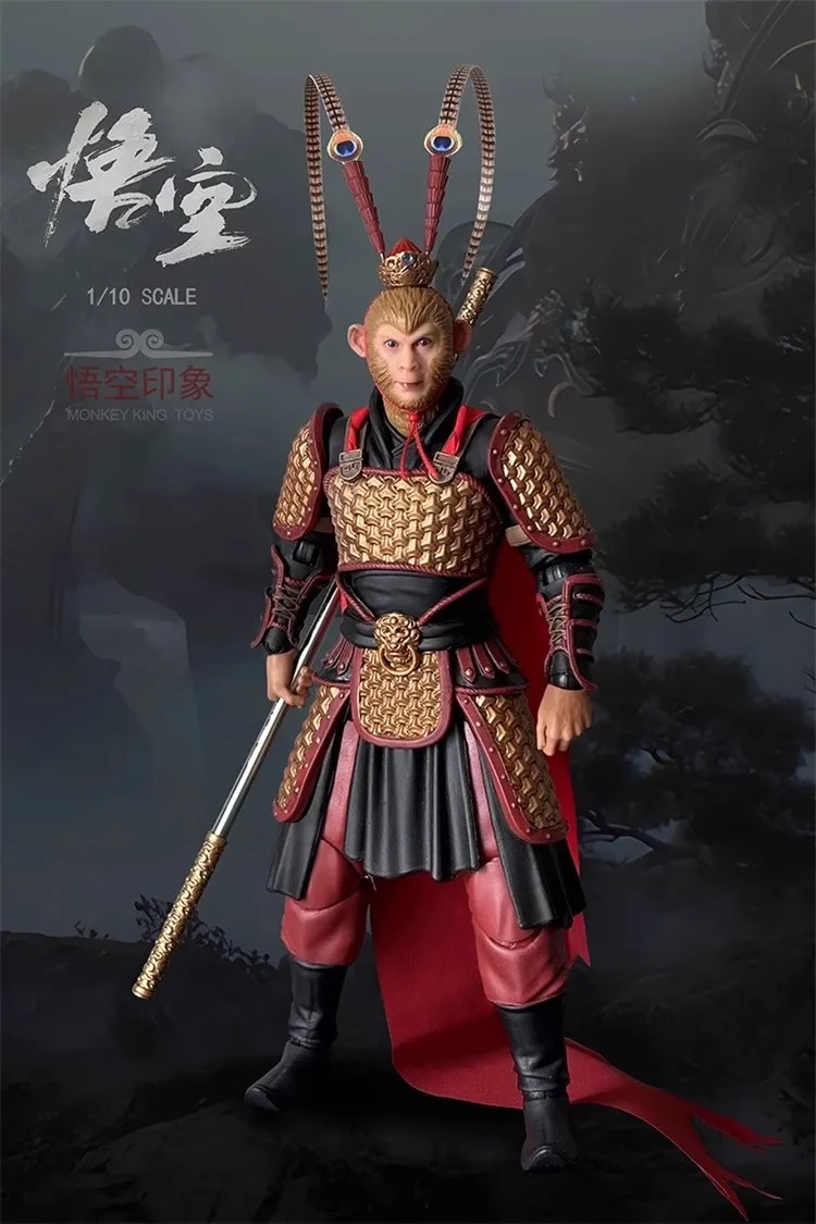 Monkey King Toys 1/10 Soldier Sun WuKong 23CM Action Figure Model Toy In Stock