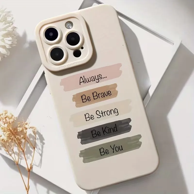 Inspirational Quote TPU Phone Case for Samsung Galaxy S25 S24 S23 S22 S21 Ultra Plus FE A56 A55 A36 5G A53 A35 A15 A16 4G Cover