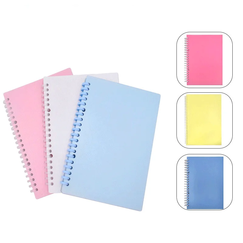 A4/A5 Size Stickers Collectie Album 40 Herbruikbare Stickers Boek Pu Lederen Omslag Voor Diy Cutting Sticker Organizer