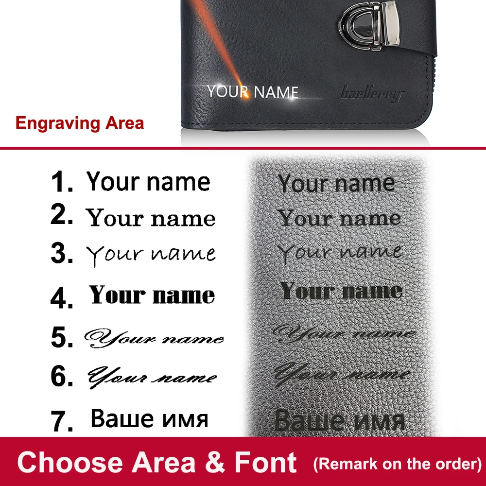 Baellerry Neue Name Gravur Män – Coin Holder Men Bewertung und Preis