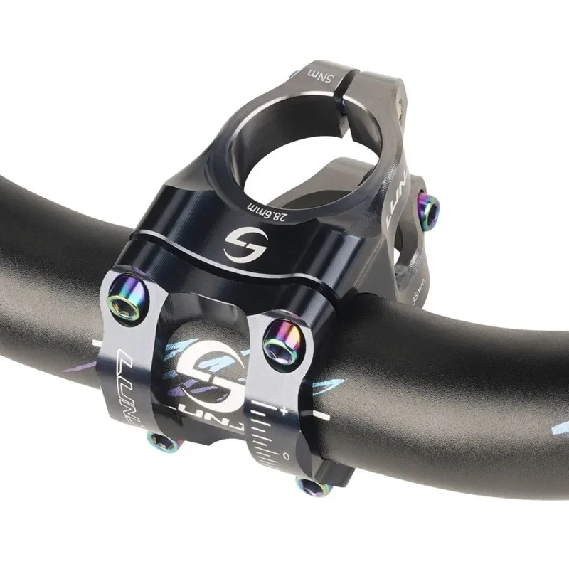 

Road Bike Stem Mountain Bicycle Bridge Short Power 31.8mm High Strength Climbing Riser
