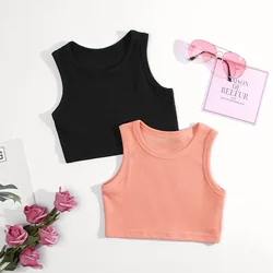 Sommer Mädchen Unterwäsche Ärmellose Shirts für Kinder T-shirts Jazz Baby Tank Tops Kinder Camisoles Kleinkind Unterhemden Kleidung