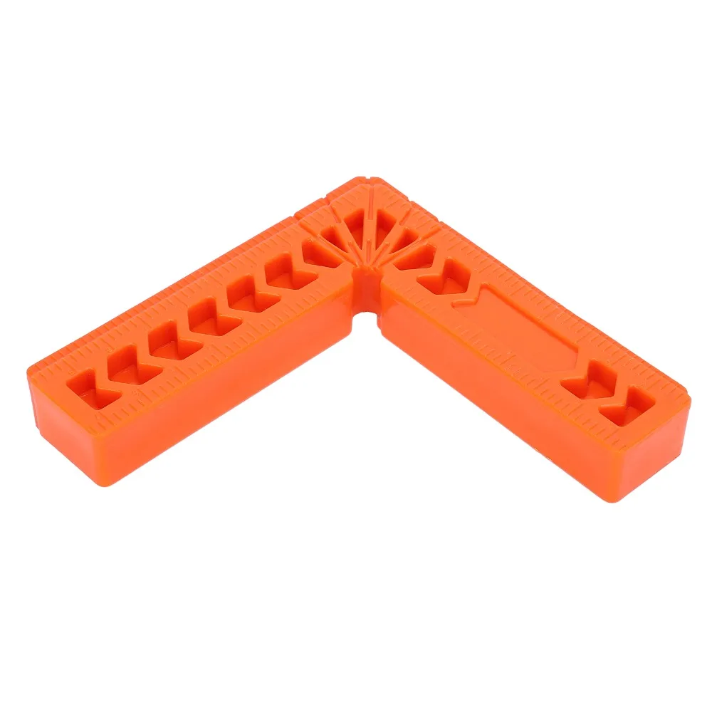 

10pcs Plastic Right Angle Auxiliary Positioner Right Angle 90 Degree Square Angle Ruler Holder Square Angle Orange