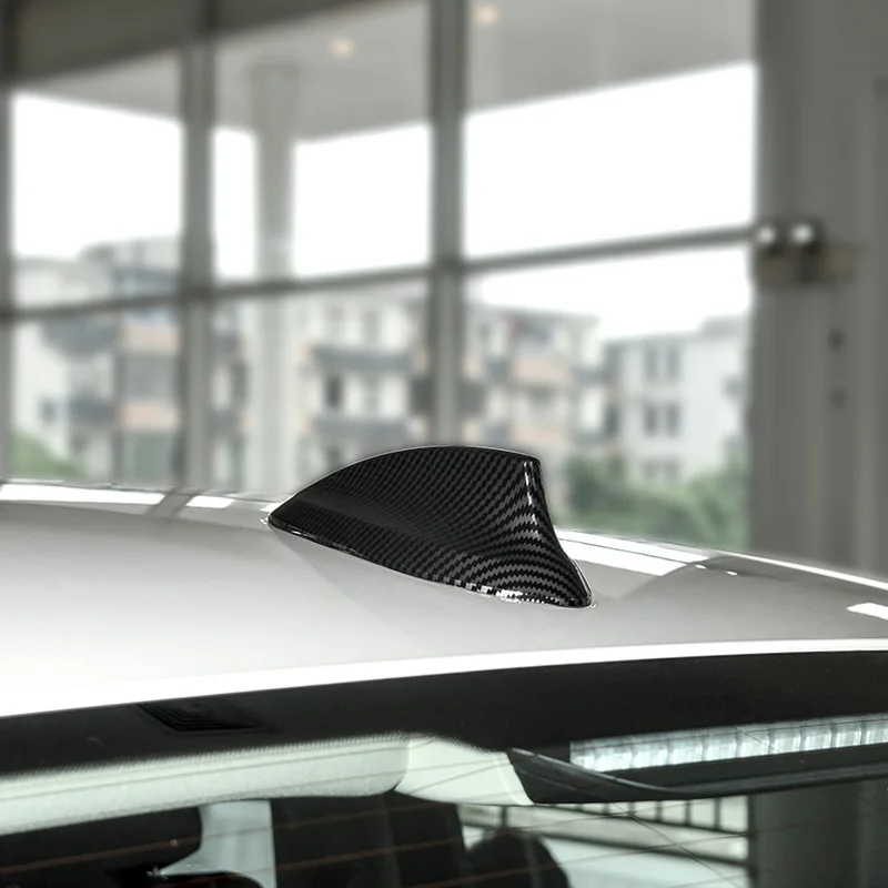 

Настоящее углеродное волокно, автомобильная антенна с плавником акулы, автомобильные аксессуары для BMW X1 2022 2021 2020 2019