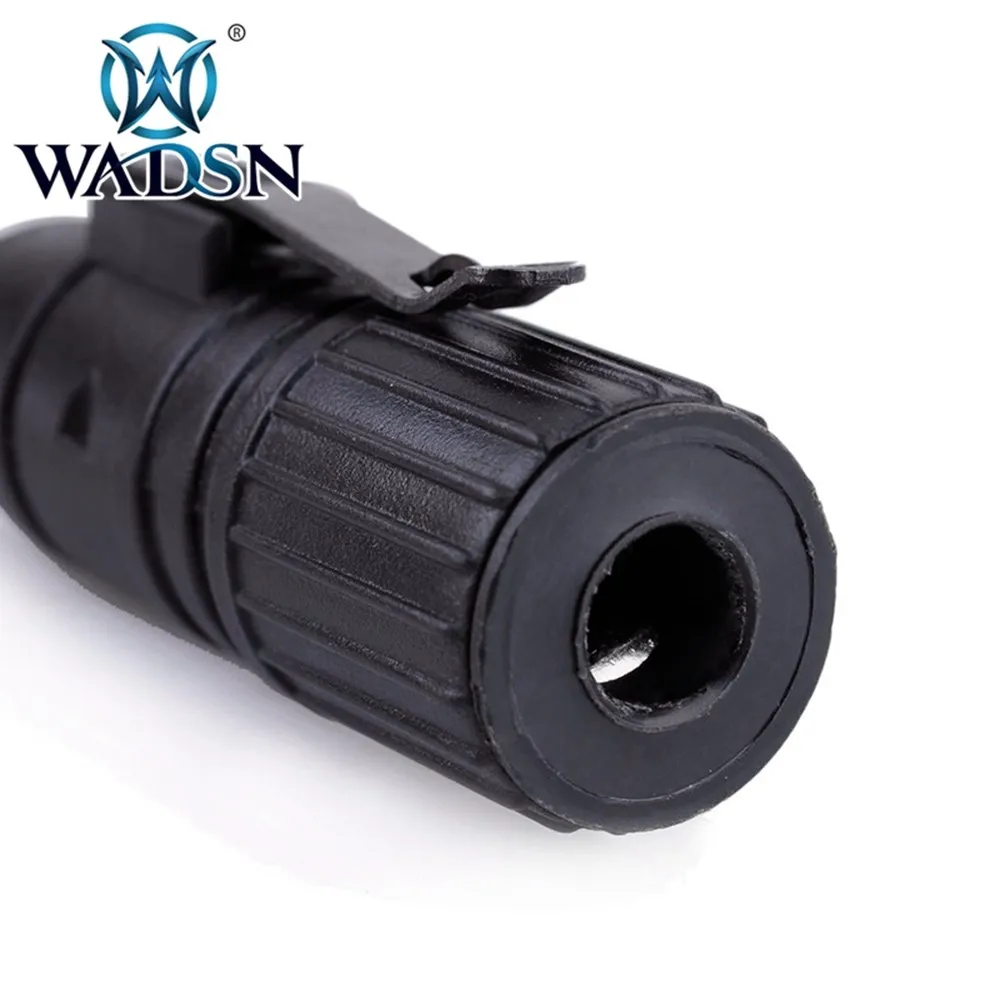 WADSN Dual u94 PTT Push To Talk Softai Airsoft Headset Kenwood For Hunting Tactical Headphone Baofeng Walkie Talkie Connector