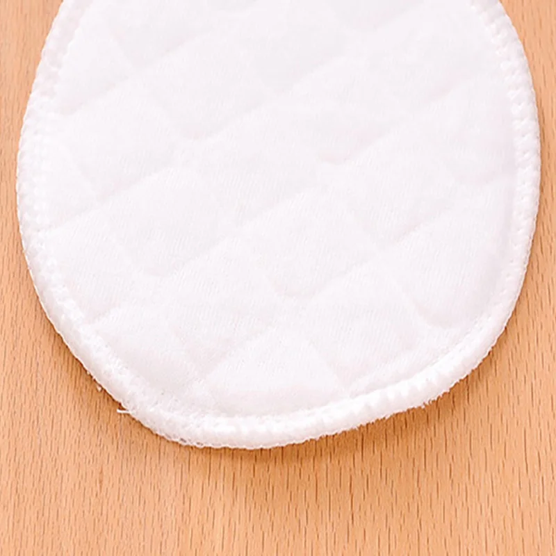 6PCS Soft Cotton Baby Nursing Pad Washable Feeding Breast Pad Absorbent Reusable Nursing Anti-overflow Postpartum Nursing 12pcs