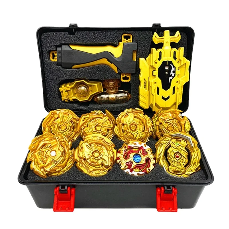 Takara Tomy Beyblade Burst Bey Blade Toy Metal Funsion Bayblade Set Storage Box With Handle Launcher Plastic Box Toys For