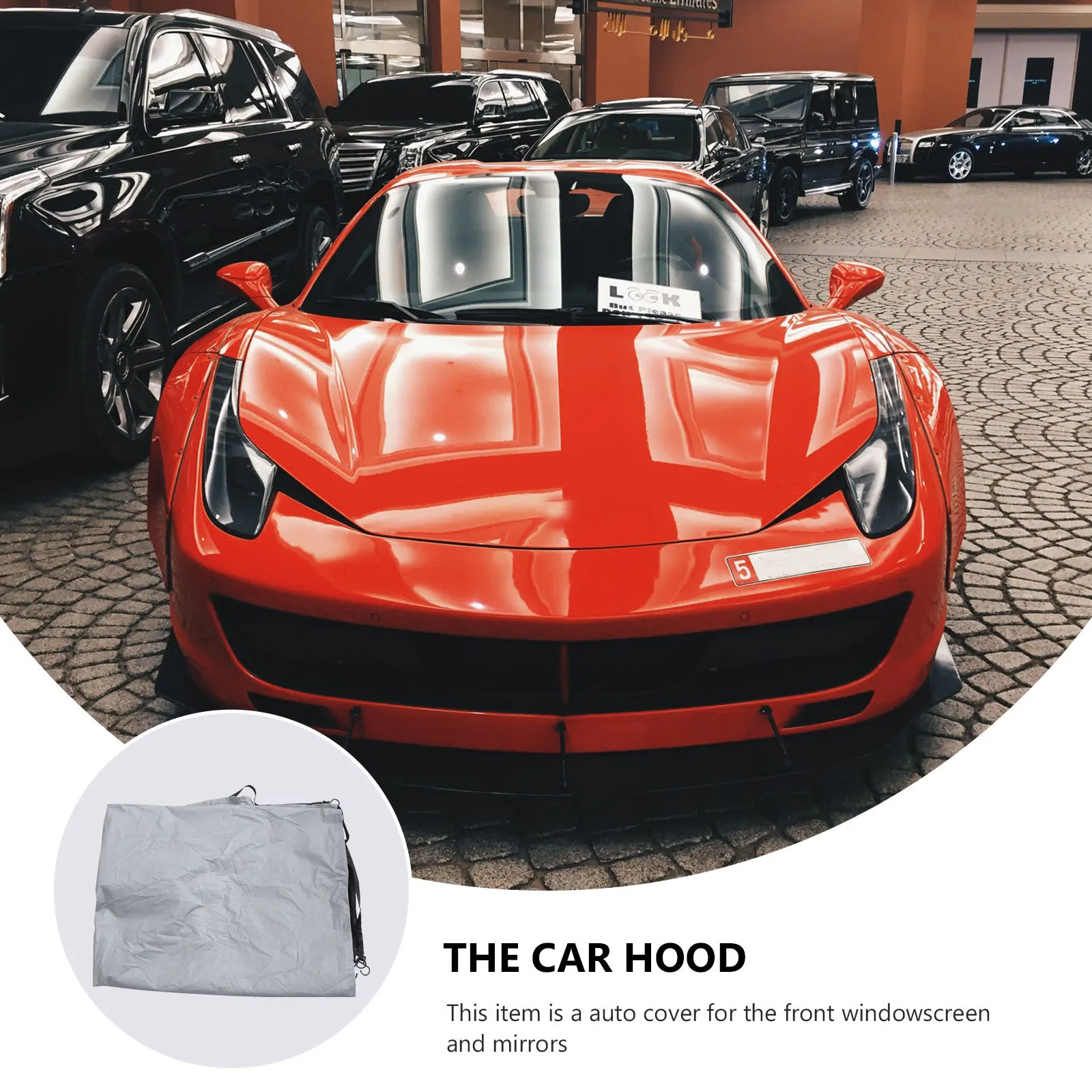 

Auto Vehicle Car Covers Front Windscreen Frost Sun Shade Anti-Uv Waterproof Snow Protection Shield Auto Covers