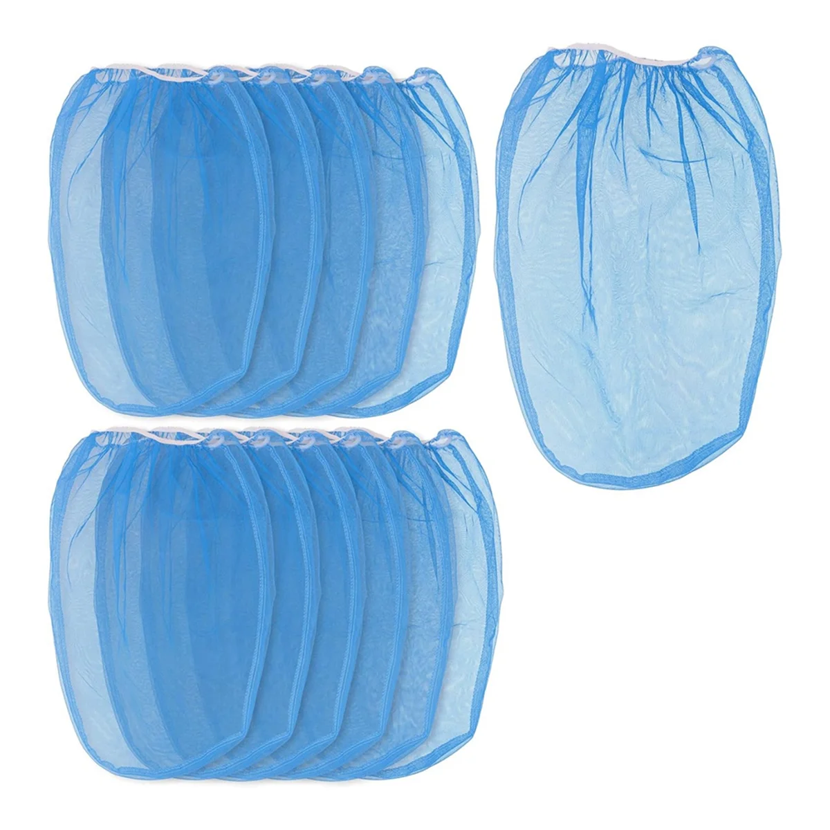 5 Gallon Paint Liquid Strainer Filter Bag with Fine Nylon Mesh, Disposable Filtering Bag, Elastic Top Opening