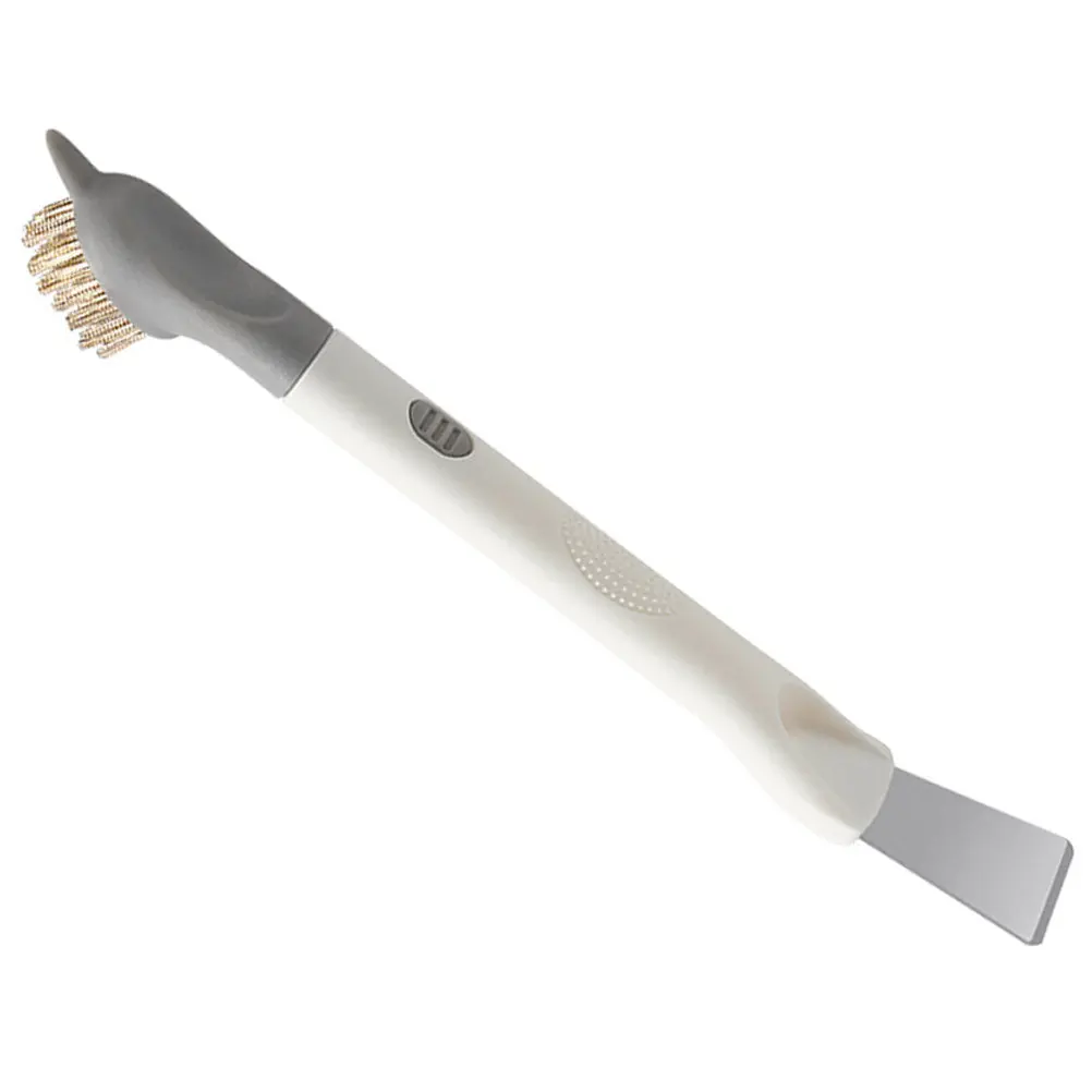 3-in-1 Cooktop Cleaning Brush for Gas Stove, Griddle & Pan – Heavy-Duty Stiff Bristle Scrub Brush