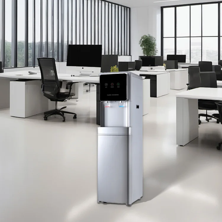 Distributore d'acqua UF a 5 stadi Il nuovo distributore verticale di acqua permanente Oem calda e fredda