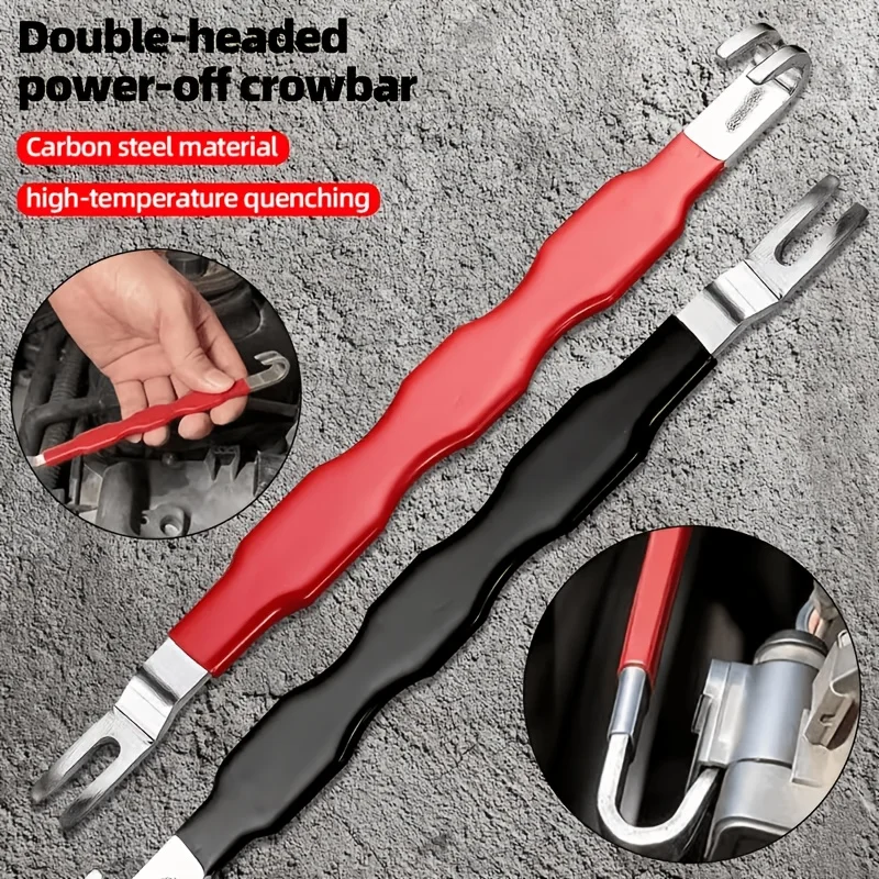 Flat Pry Bar for Separating Electrical Connectors, Suitable for Both Ends of Automotive Circuit Separation Tools