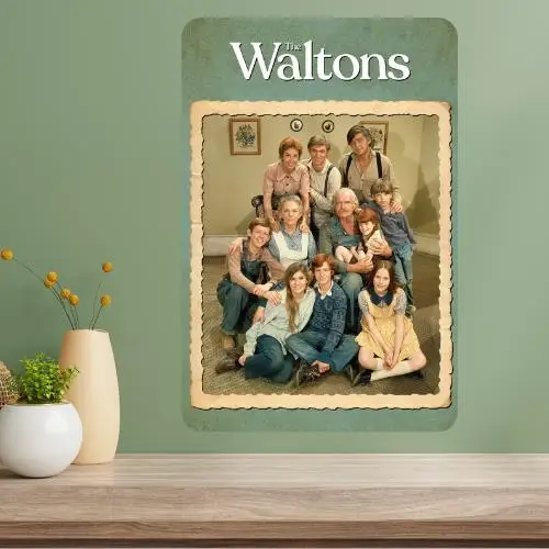 The Waltons Classic TV Show Metal Poster Sign