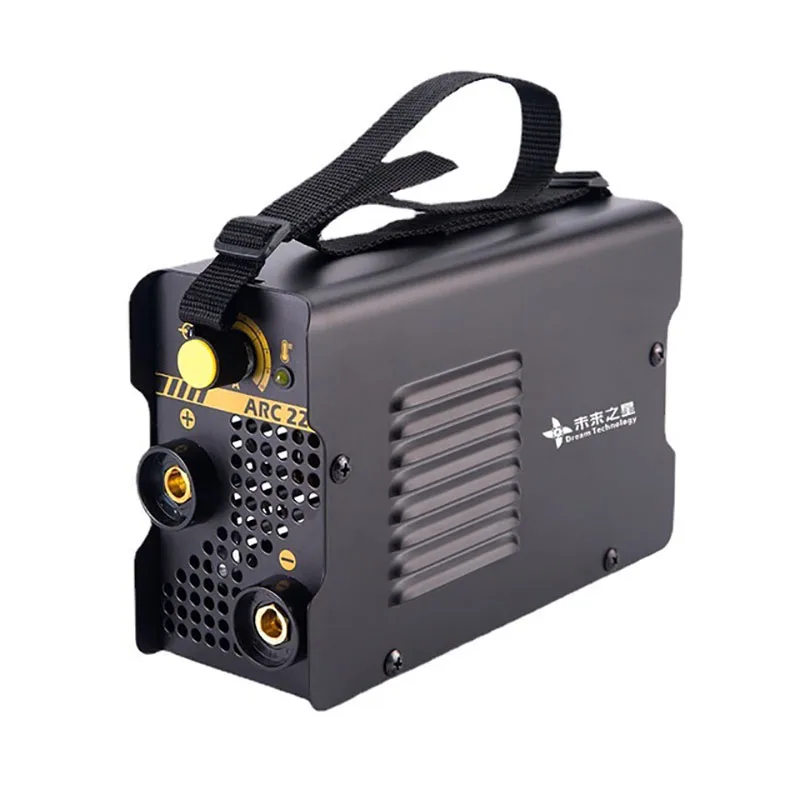 Mesin las listrik Mini portabel 220v, mesin las listrik kecil otomatis penuh, ZX7-200 Inverter DC Semua tembaga