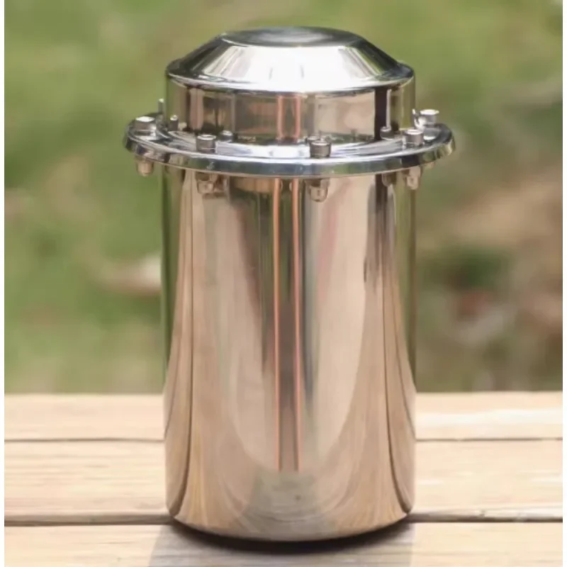 

Time Capsule Stainless Steel Storage