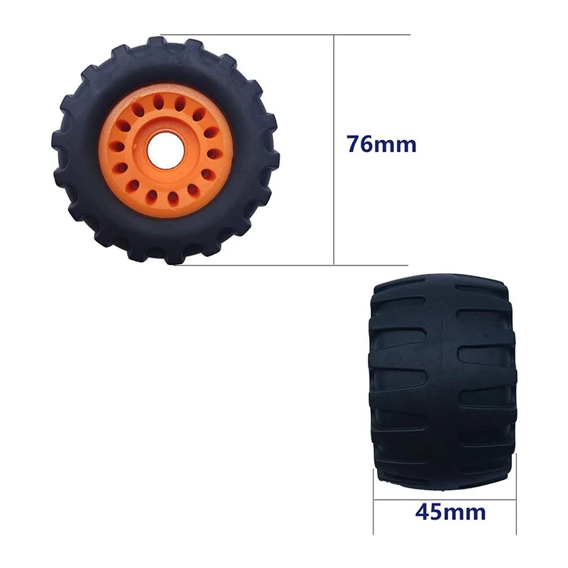 ELOS-STRIKATE-All Terrain Off Road Rodas De Borracha, Completo Longboard Rolamento Rodas, ABEC-11, 4Pcs 76mm, 8Pcs