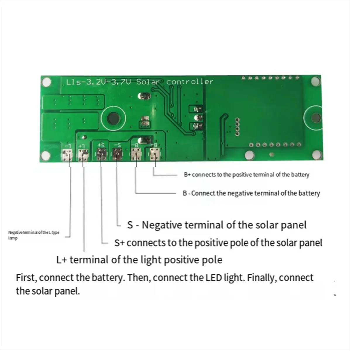 A40I 3.2V 3.7V Automatic Control Lamp Board with Remote Control Solar LED Driver Board Multi-Function Human Body Induction A