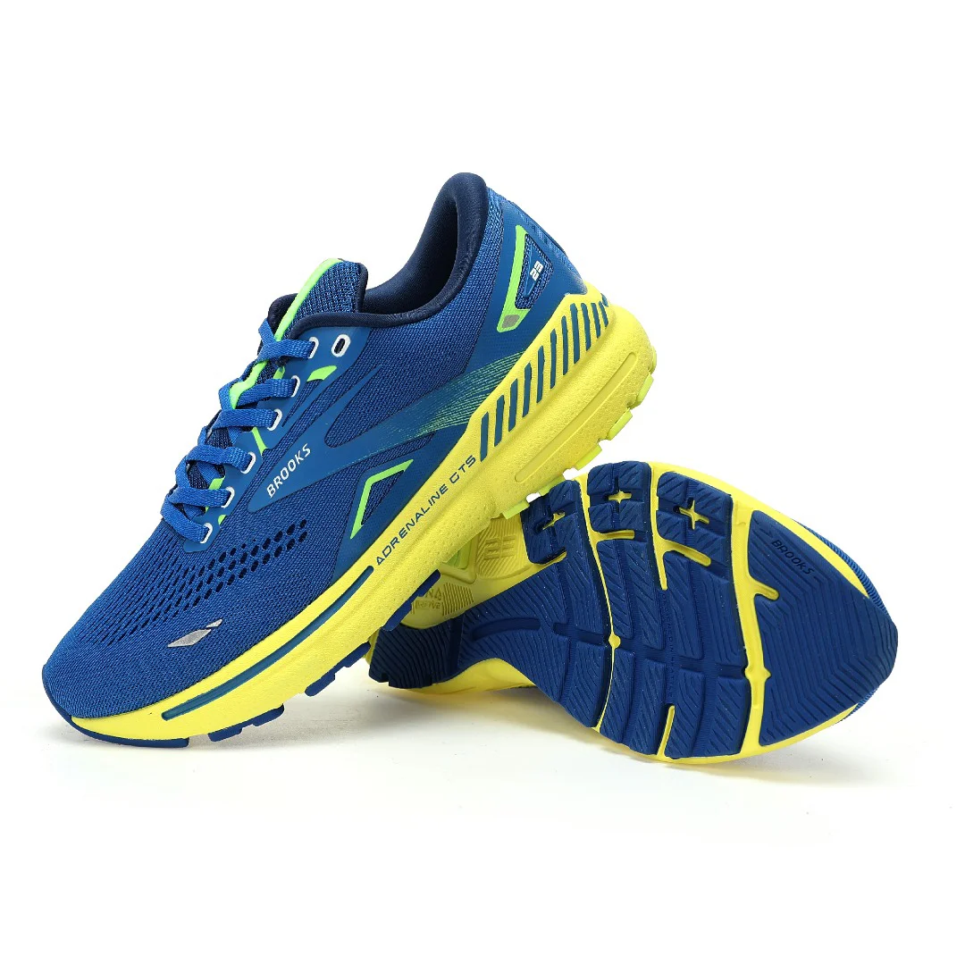 Brooks Adrenaline GTS 23, Herren-Straßenlaufschuhe, lässige Turnschuhe, bequeme, gepolsterte, atmungsaktive Marathon-Joggingschuhe