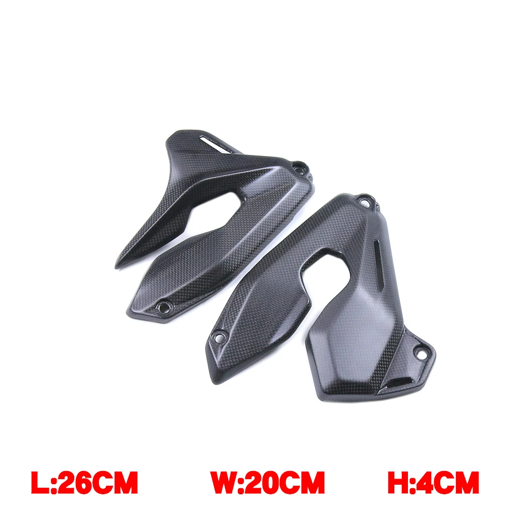 أغطية المحرك حامي ل دوكاتي مونستر 937 2021-2023 تعديل ألياف الكربون محرك كام الهدايا المجمعة دراجة نارية الملحقات #2