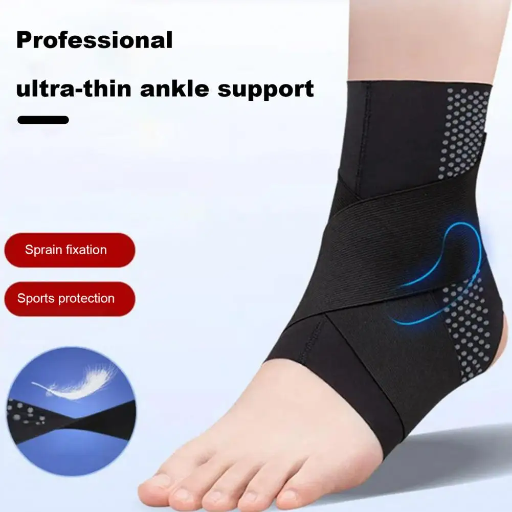 

1Pc Ankle Support Stabilizer Elastic Breathable Compression Strap for Fasciitis Joint Pain Ankle Braces Sports Protective Gear