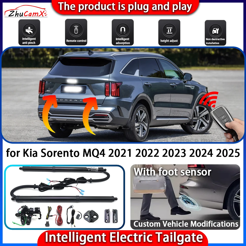 

Smart Powered Tailgate System for Kia Sorento MQ4 2021 2022 2023 2024 2025 Automatic Intelligent Electric Trunk Lift Control Kit