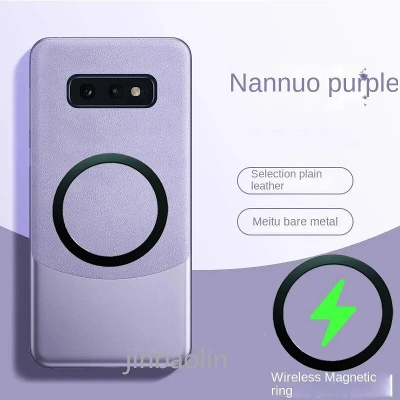 For Magsafe Magnetic Wireless Matte Case For Samsung Galaxy S10e s24 s23 S25 ultra s25FE edge S10 Plus Full Cover Protect Cover