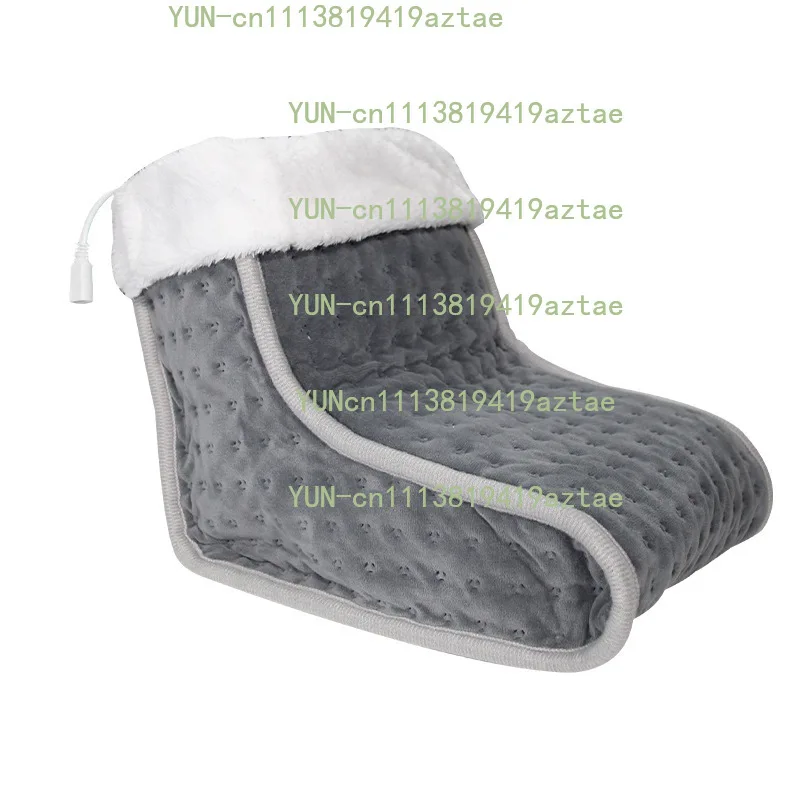 Smart Temperature Control Electric Heating Foot Warmer Boots Winter Warm Foot Heating Shoes for Home Office Use