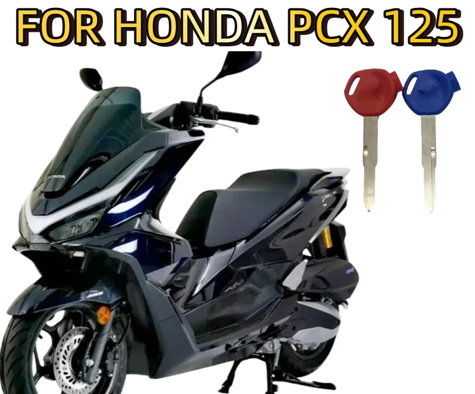 

For HONDA Scooter Magnet Anti-theft lock PCX 125 SCR100 WH110 150 LEAD125 AirBlade Blank Key Motorcycle Replace Uncut Keys
