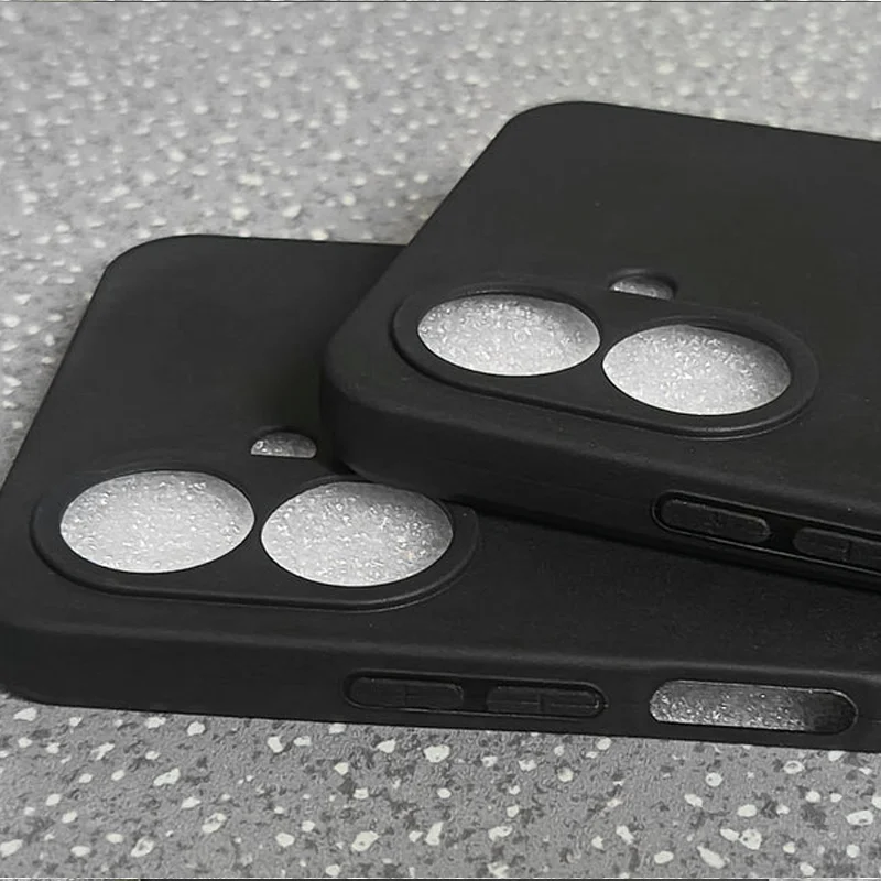 ل Tecno Spark Go 2 حافظة KM4 بولي يوريثان لينة سليم أسود ماتي غطاء من السيليكون ل Tecno Spark Go2 الغطاء الخلفي SparkGo2 الحالات الهاتف #4