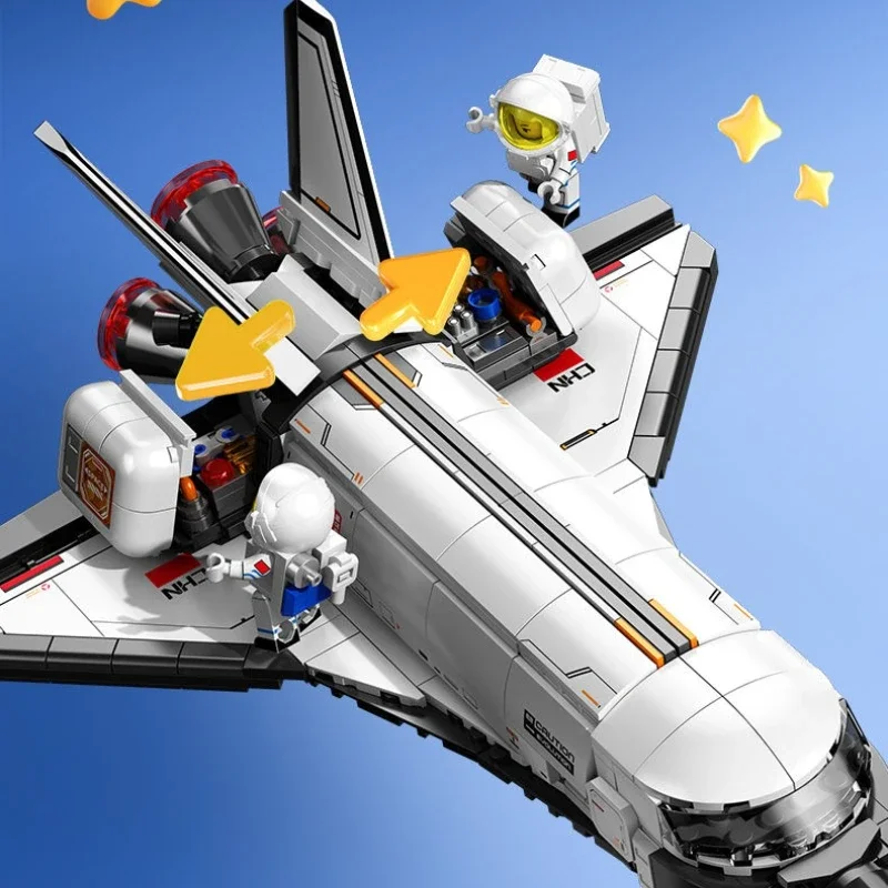 

TOYLINX Building Blocks Discovery Space Shuttle Model Aerospace Series Creative Toy for Children Boys Girls Birthday Gift