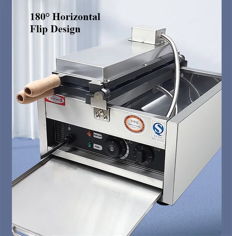 상업용 곰 모양 와플 만드는 기계, 전기 귀여운 곰 팬케이크 베이커 메이커, 들러붙지 않는 코팅