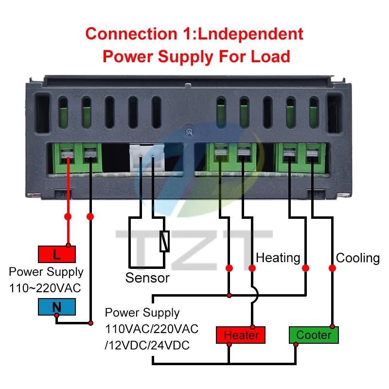 STC-1000 STC 1000 LED Digital Thermostat for Incubator Temperature Controller Thermoregulator Relay Heating Cooling 12V 24V 220V