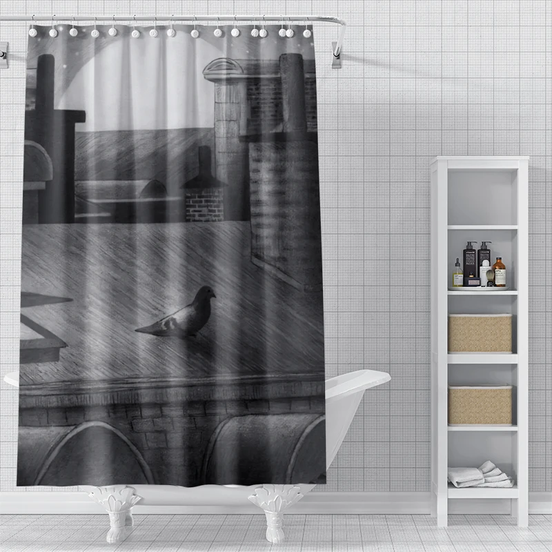 Home shower curtains for bathroom waterproof fabric Modern Nordic style bathroom Curtains shower curtain 180x200 240x180 aaaa