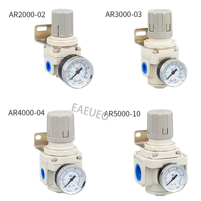 

High Quality AR2000-02 AR3000-03 AR4000-04 Pneumatic Compressed Air Compressor Pressure Regulator Relief Valve 1/4" 3/8" 1/2"1"