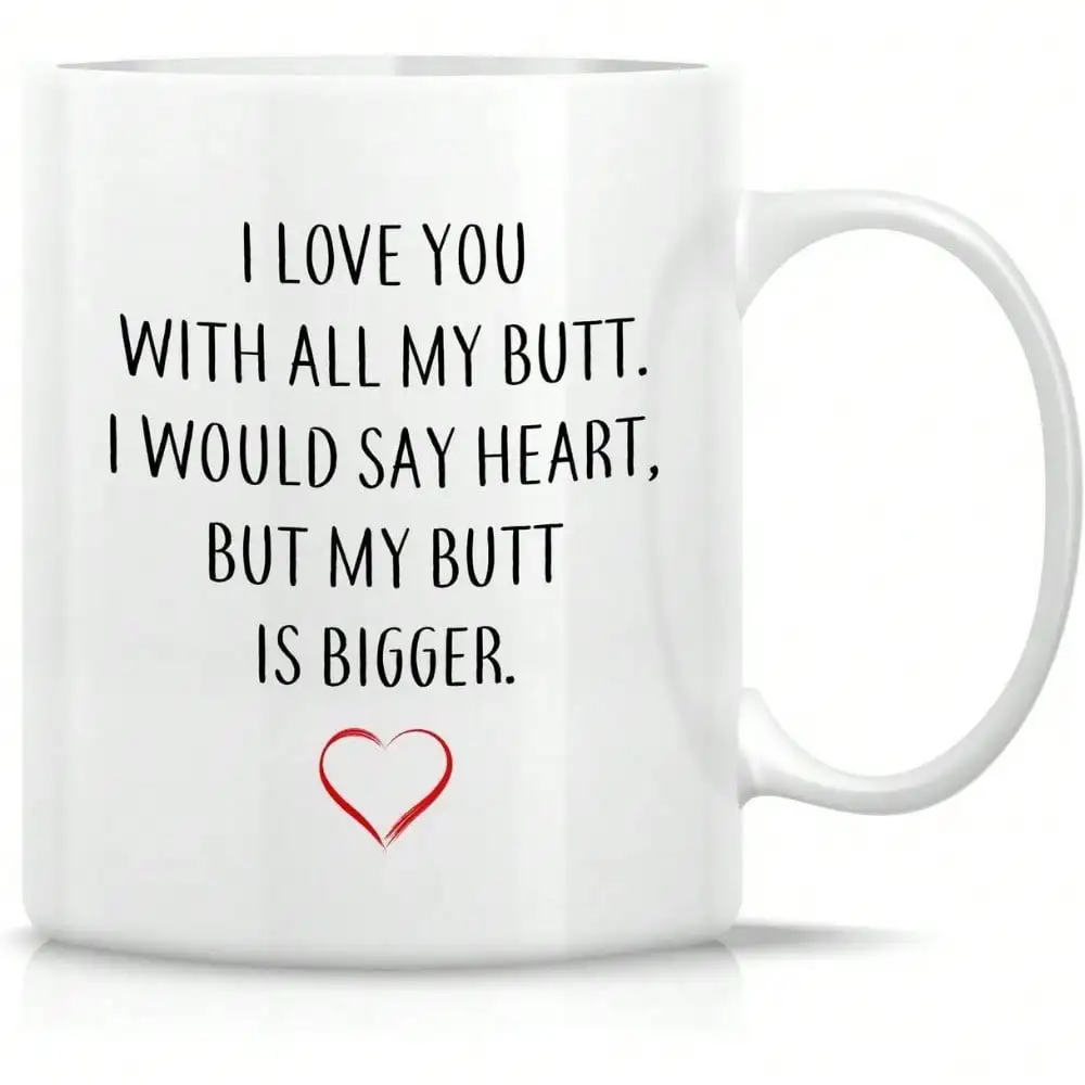 

Fun Couples Mug, Girlfriend Mug, Boyfriend Mug, 11 oz Ceramic Coffee, Fun Birthday and Christmas Gift Inspiration