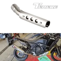 Motorcycle Exhaust  link pipe  Muffler  Escape With Heat Shield Slip-on For Yamaha Tenere 700 XTZ690 T7 XTZ700 2019-2023