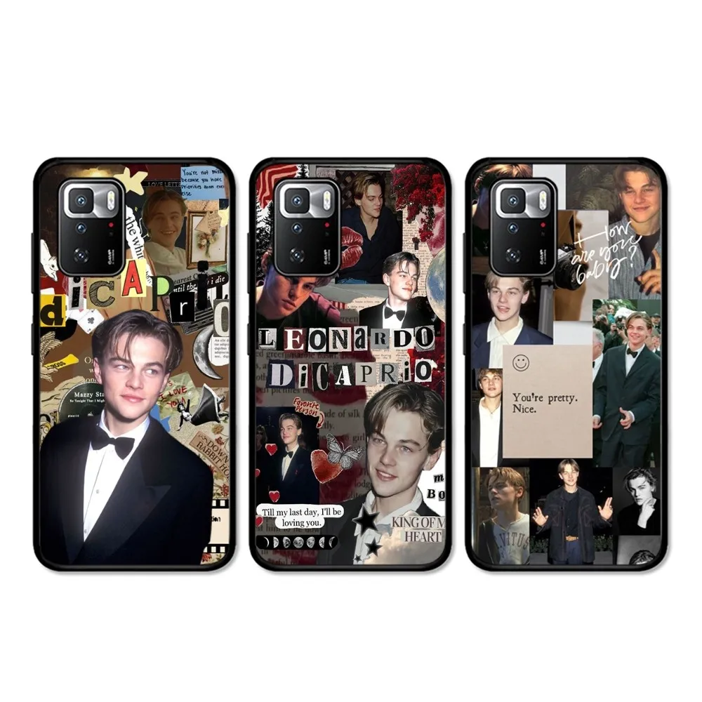 Leonardo Dicaprio Young Phone Case For Redmi 5 6 7 8 9 10 Plus Pro 6 7 8 9 A GO K20 K30 K40 Pro Plus F3 Fundas