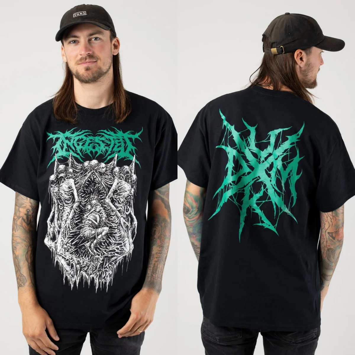 Rare Ingested Graphic Cotton T-shirt Unisex Summer Short Sleeve Fashion Brand Tee Luxury Casual Vintage Tees